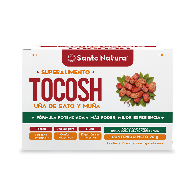 Tocosh con uña de gato y muña