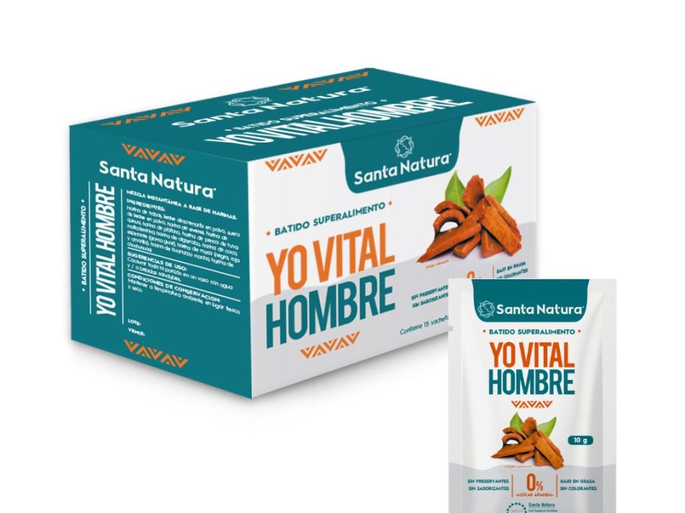 Yo Vital Hombre Santa Natura