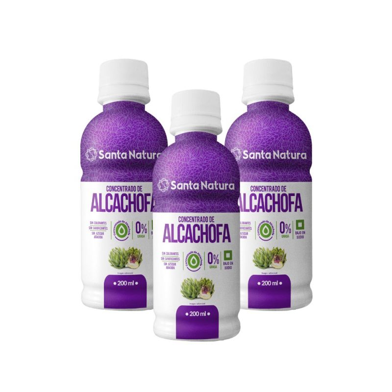 PACK X3 CONCENTRADO DE ALCACHOFA 200 ML