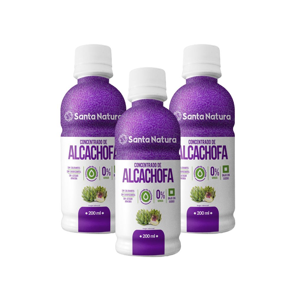 PACK X3 CONCENTRADO DE ALCACHOFA 200 ML