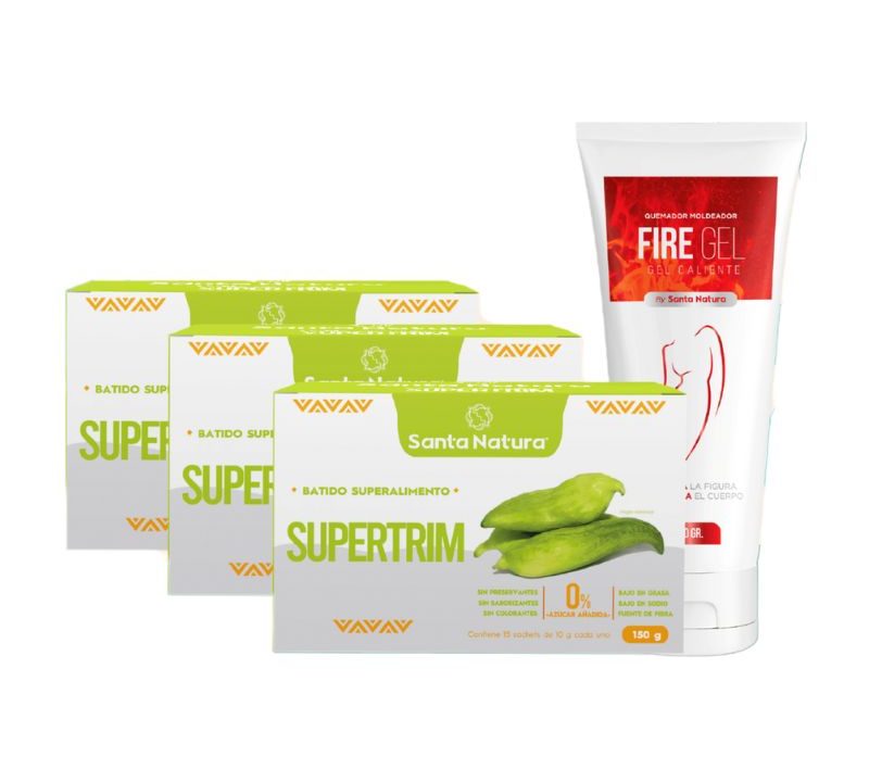 PACK X3 SUPERTRIM+ FIRE GEL