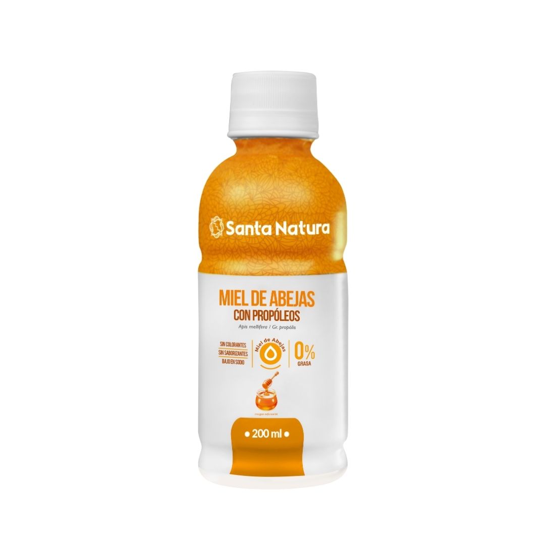 MIEL DE ABEJAS CON PROPÓLEOS 200 ML