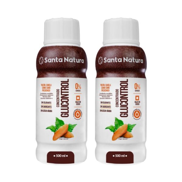 Pack x2 Concentrado de Glucontrol Santa Natura