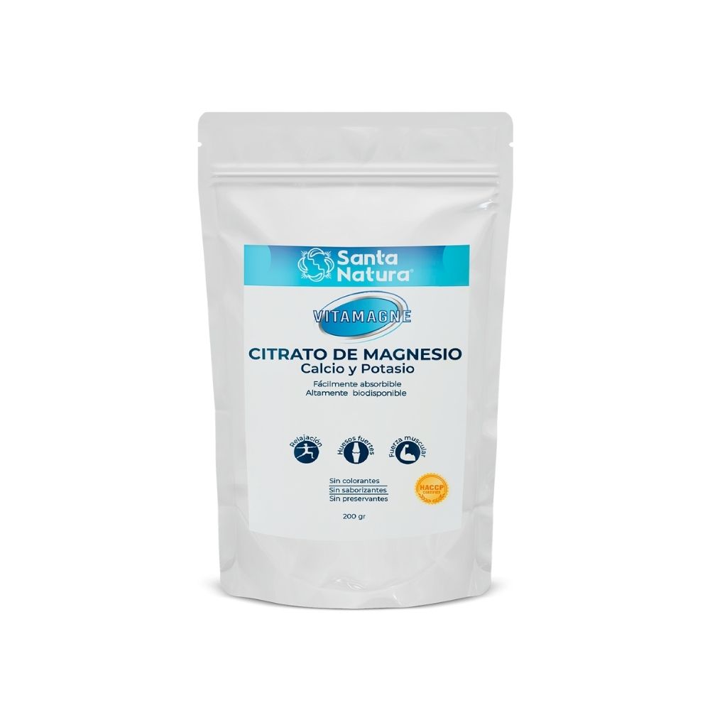 VITAMAGNE: CITRATO DE MAGNESIO, CALCIO Y POTASIO 200 GR