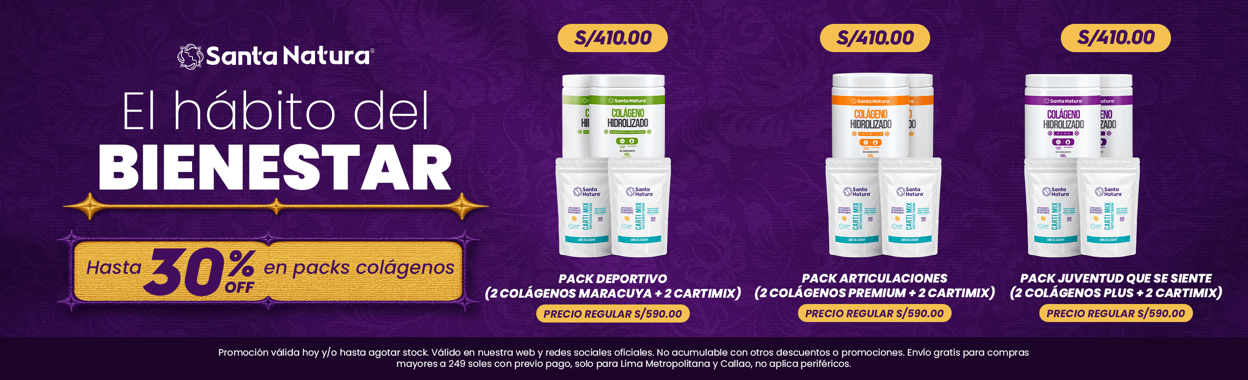 Packs Colágeno 