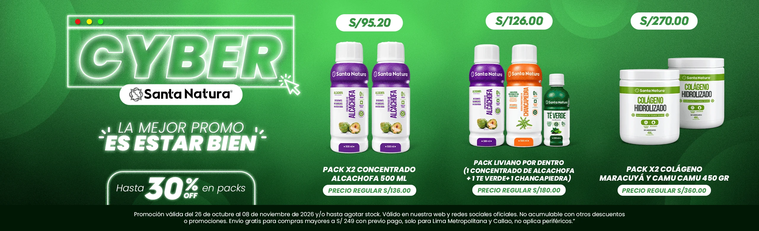 Packs Santa Natura