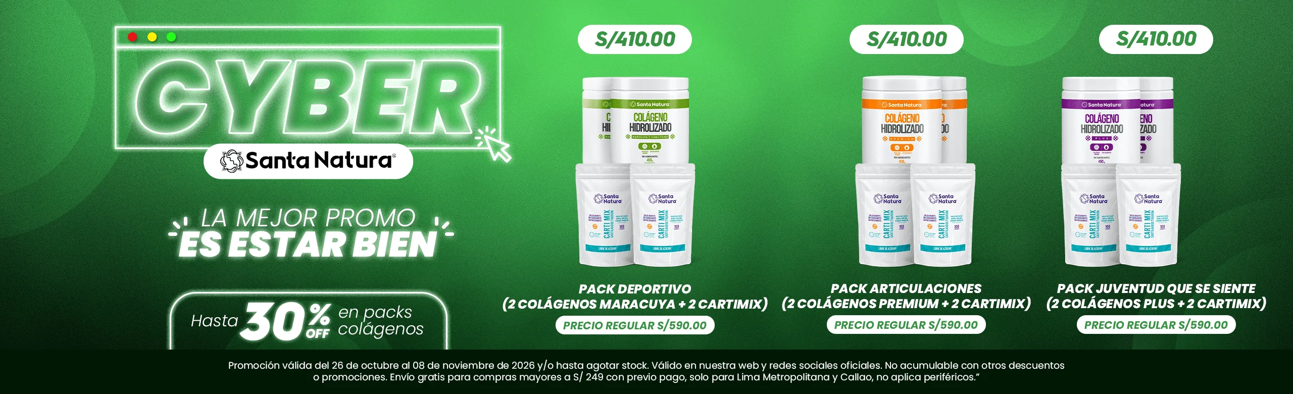 Packs Colágeno 